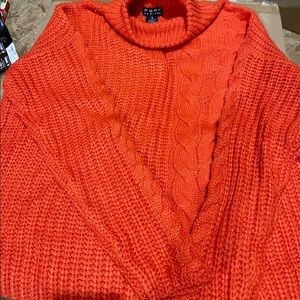 Orange sweater